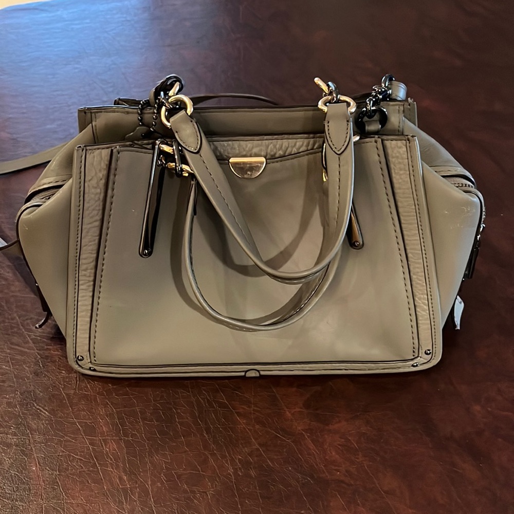 Coach Dreamer 36 Bag Purse Grey
